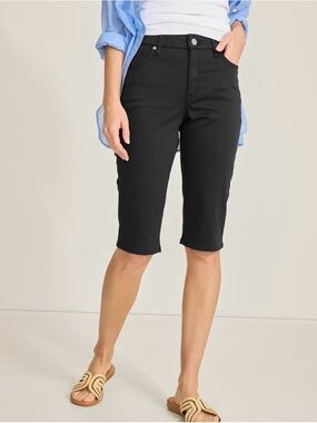 Tommy Bahama Boracay Black High Rise Boardwalk Long Shorte
